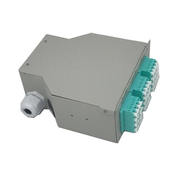 Relay fiber optic cable test distance