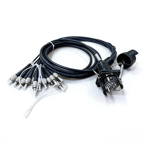 How many cores of cable should be used for a single fiber optic cable