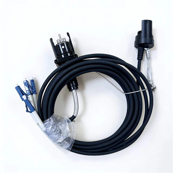 The pigtail connector can be disassembled and reassembled 