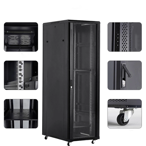 Floating distribution box inside the cabinet