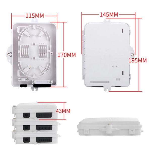 PoE switches are also connected via network cable 