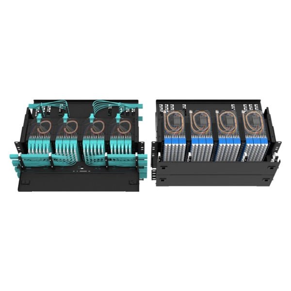 Distribution boxes are connected step by step