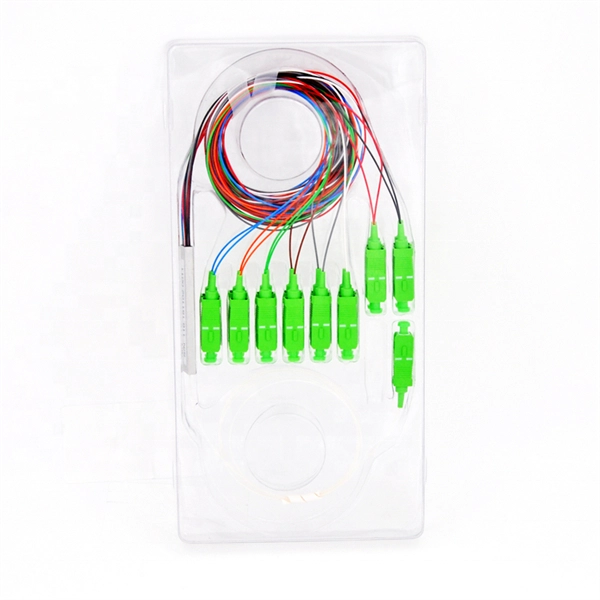 Fixed fiber optic connection to router