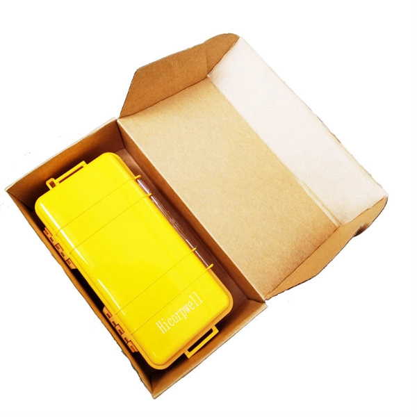 Dual power distribution box for outdoor use
