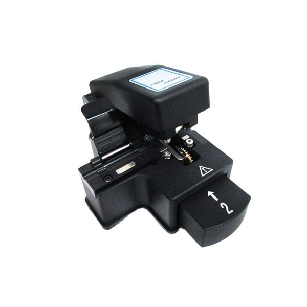 Optical module housing stamped metal baffle